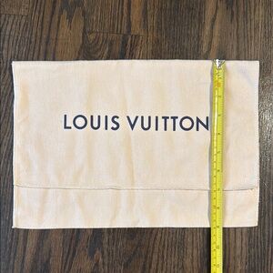 Louis Vuitton Beige Dust Bag